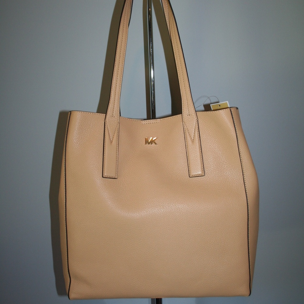 MICHAEL KORS JUNIE LARGE TOTE BUTTERNUT LEATHER